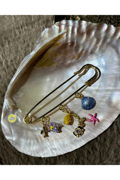 JOYSTER J'oyster Özel Tasarım Pina Colada Summer Collection Charm/Broş ürün görseli 1