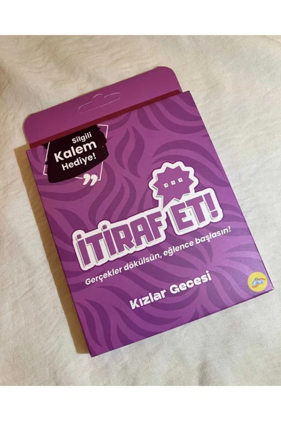 JOYSTER İtiraf Et! Kızlar Gecesi Sosyal Etkileşim Ve Eğlence Oyunu ürün görseli 1