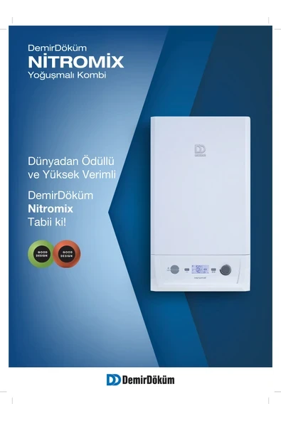 Demirdöküm Nitromix P 24 Kw (20.640 KCAL/H) - Baca Dahildir. ürün görseli 1