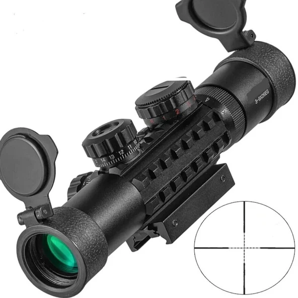 C39x26eg Raylı Çift Işıklı Dürbünü 11mm/22mm ürün görseli 1