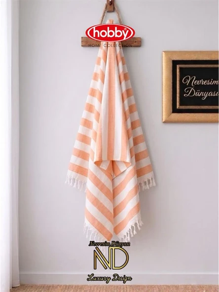 Stripe Somon Plaj Hlusu 70x140 ürün görseli 1