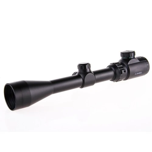 3-9x40 Zoomlu Çıft Işıklı Tüfeği Dürbünü Montaj Kelepçeli ürün görseli 1