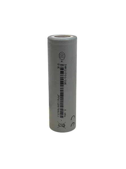 EVE INR21700 50E 3C 5000 mAh 3.7V Li-on Şarjlı Pil ürün görseli 1