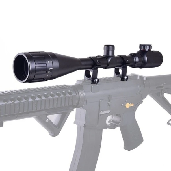 8-32x50 Çift Işıklı Zoomlu Riflese Dürbün - Resim 2
