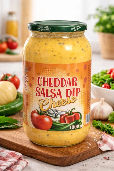 United Foods Cheddar Salsa Dip Peynir Sosu 1000 g ürün görseli 1
