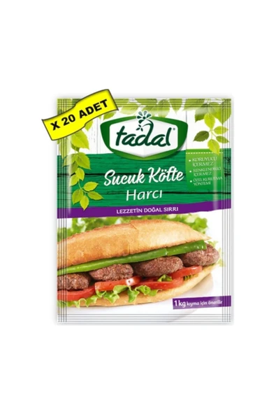 TADAL Sucuk Köfte Harcı 75 gr 20'li ürün görseli 1