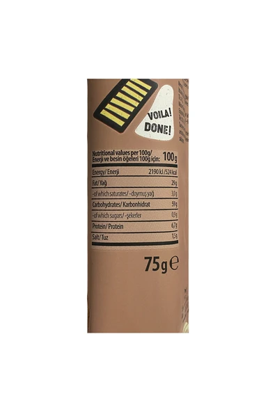 long chips Mashed Potato Snack Original 75 G - Resim 3