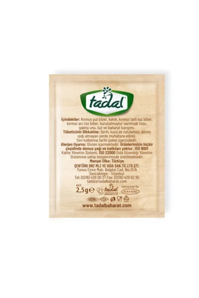 TADAL PİZZA BAHARATI (1000 AD) - Resim 2