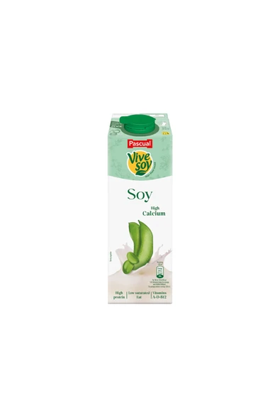 PASCUL VIVESOY VİVESOY SOYA SÜTÜ 1 Lt ürün görseli 1