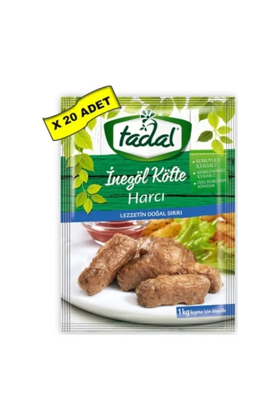 TADAL İnegöl Köfte Harcı 100 gr 20'li ürün görseli 1