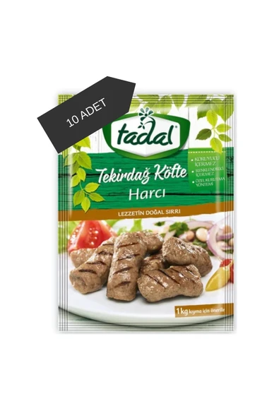 TADAL Tekirdağ Köfte Harcı 100 gr 10'lu ürün görseli 1