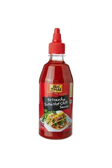 Real Thai Sriracha Extra Hot Chilli Sauce 430 Ml ürün görseli 1