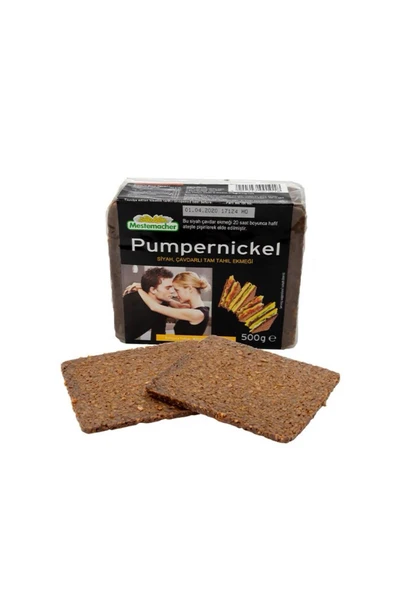 Mestemacher Siyah Çavdarlı Tam Tahıl Ekmeği 500 Gr ürün görseli 1