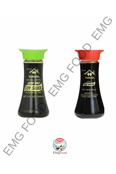 YAMASA SOYA SOSU VE AZ TUZLU SOYA SOSU 150 Ml ürün görseli 1