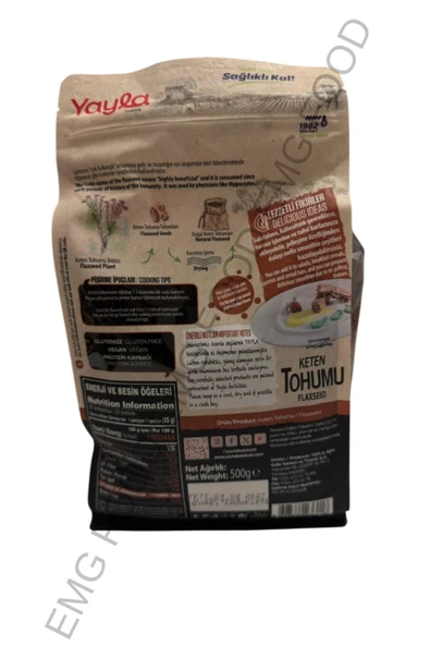 Yayla KETEN TOHUMU 500 Gr - Resim 2