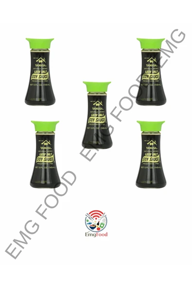 YAMASA Tuzu Azaltılmış Soya Sosu 150 Ml X 5 Adet ürün görseli 1