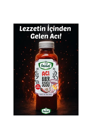 TADAL SARIMSAKLI ACI BİBER SOSU 500 GR - Resim 2