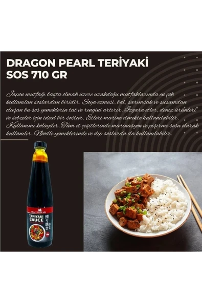 Dragon Pearl Teriyaki Sos 710 Gr - Resim 2