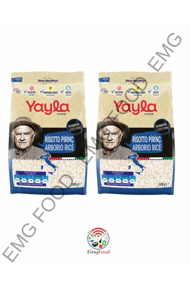 Yayla Gurme RİSOTTO PİRİNÇ 500Gr X 2 Adet ürün görseli 1
