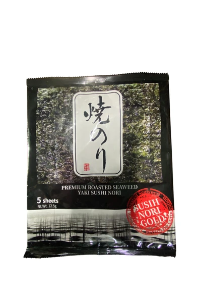 Wandobada SUSHİ NORİ YAPRAK YOSUN 5 YAPRAK 12.5 Gr ürün görseli 1