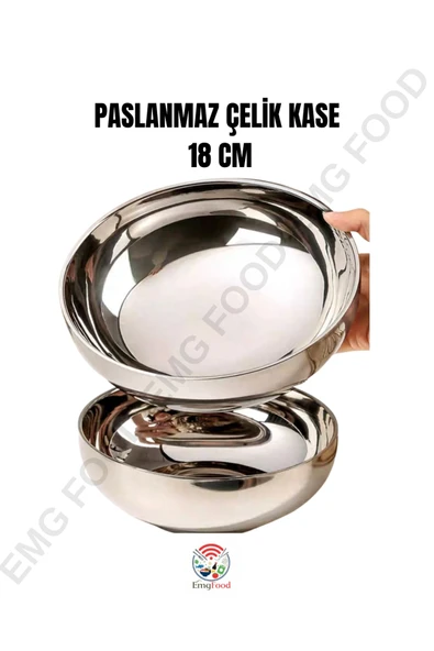 staınless steel Paslanmaz Çelik İzolasyonlu Kase 18CM ürün görseli 1