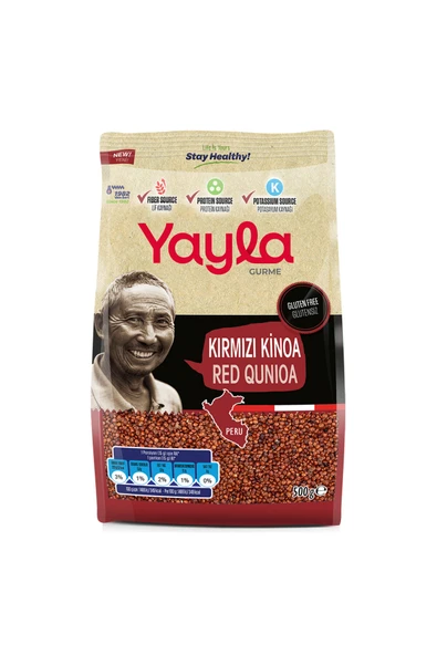 Yayla Gurme KIRMIZI KİNOA 500 Gr ürün görseli 1