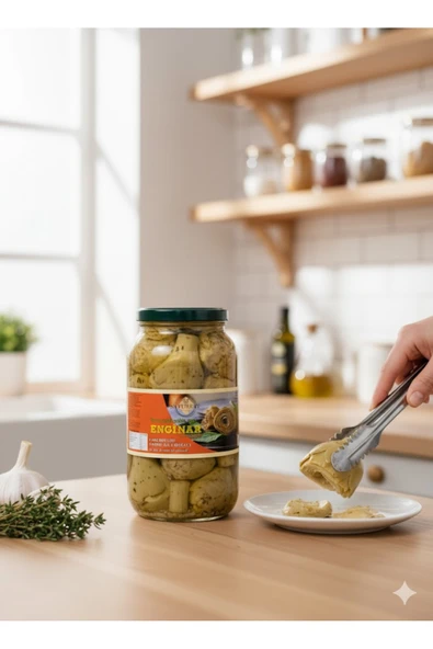 Natureat Roma Usulü Yağda Saplı Enginar 2900gr ürün görseli 1
