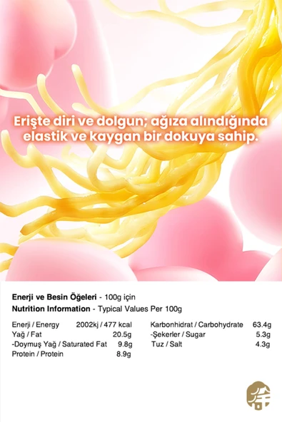 umami KREMALI TAVUK AROMALI ACILI HAZIR ERİŞTE (CREAMY HOT CHICKEN FLAVOR INSTANT NOODLES) - 112G - Resim 4