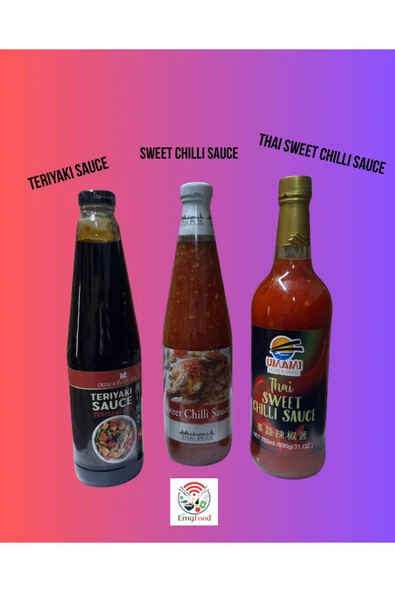 UMAMIFOOD Sweet Chilli Sos & Teriyaki Sos ürün görseli 1