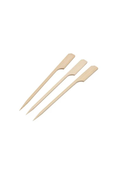 Kullan At Tek Kullanımlık - 200 Adet Bambu Golf Kürdan 12cm ürün görseli 1