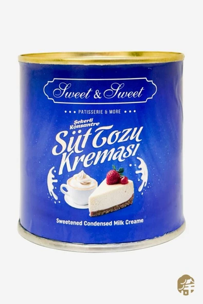 Sweet & Sweet Sweet&Sweet Sweetened Condensed Milk Yoğunlaştırılmış Şekerli Süt Tozu Kreması 370 G. ürün görseli 1