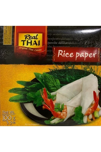 Real Thai Pirinç Yufkası 100 gr Rice Paper ürün görseli 1