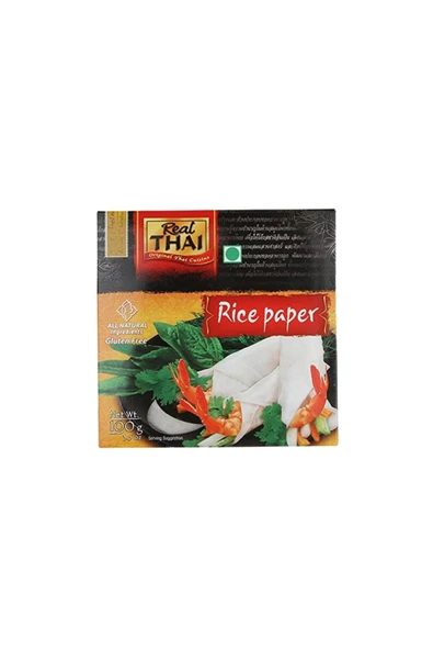 Real Thai Rice Paper Pirinç Yufkası 22 Cm 100 gr ürün görseli 1