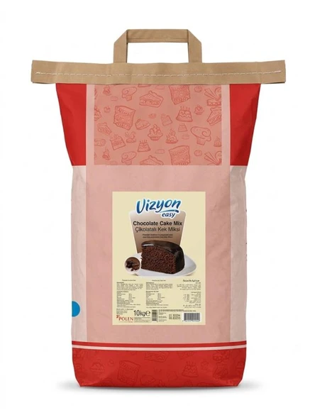 VİZYON EASY ÇİKOLATALI KEK MİKSİ (10 KG.) ürün görseli 1