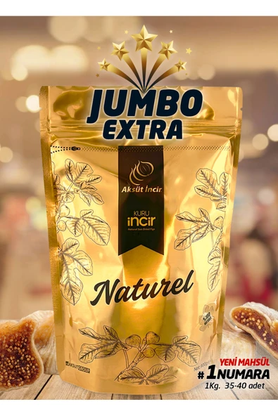 JUMBO EXTRA 1 Numara Kuru İncir  900g Gold Doypack ürün görseli 1