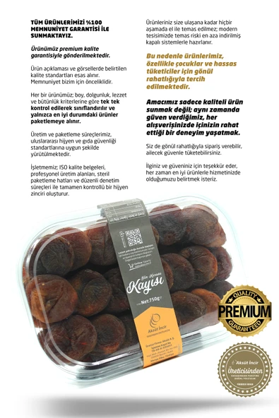 Malatya Gün Kurusu Kayısı 750g - Resim 5