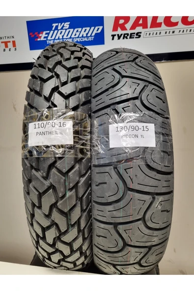 TDT TYRES Kuba Superlight, 130/90-15 Tl Ve 110/90-16 Tl Dubleks Lastik ürün görseli 1