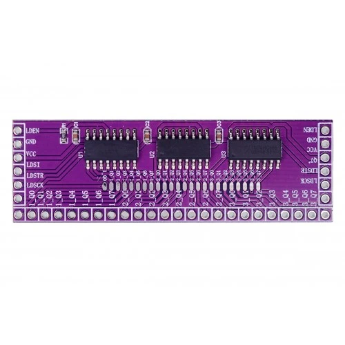74hc595 24 Bit IO Genişleme Kartı  24 Adet Dijital Çıkış Pin Çokl ürün görseli 1