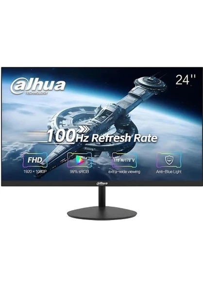 DAHUA LM24-A201Y 5MS 100HZ HDMI VGA VESA IPS MONITÖR ürün görseli 1