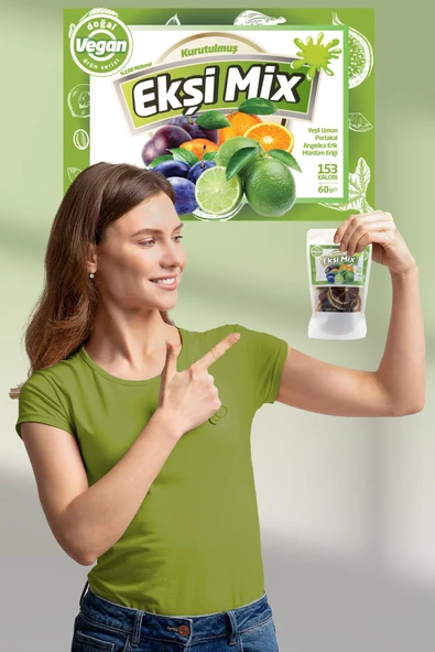 Kurutulmuş Ekşi Mix 60g - Resim 2