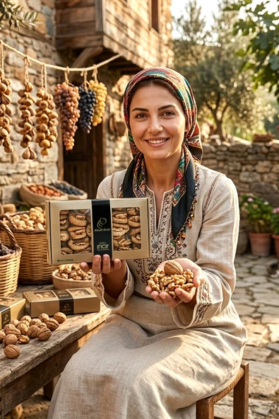 Cevizli Kuru İncir 600g - Resim 2
