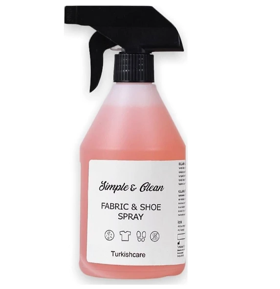 Turkishcare Ayakkabı ve Kumaş Temizleme Spreyi 500 ml