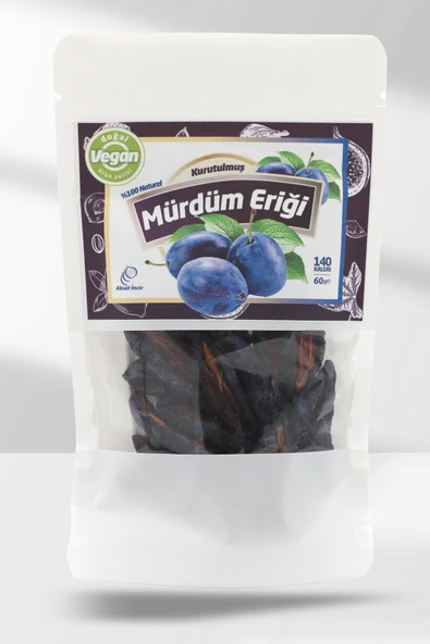 Kurutulmuş Mürdüm Eriği 60g ürün görseli 1