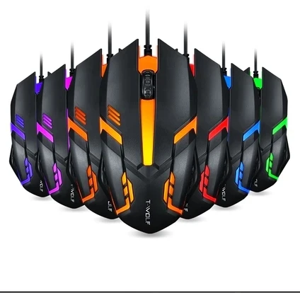 T-Wolf V1 Rgb Kablolu Mouse - Resim 2