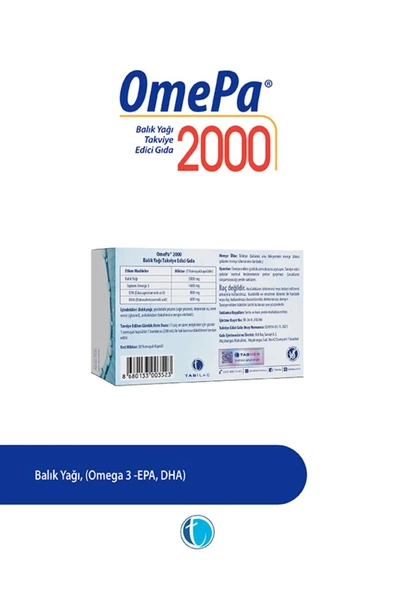 Omepa 2000 30 Yumuşak Kapsül - Resim 2