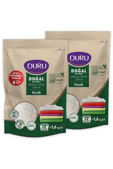Duru Granül Sabun 1.6 kg (2 adet) ürün görseli 1