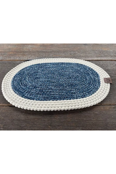 home inn Premium Serisi - 40x28 cm Tasarım Supla - El Örmesi Lüks Amerikan Servis ürün görseli 1