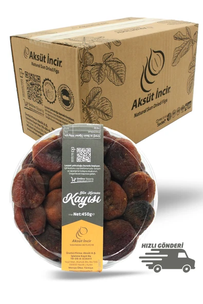 Malatya Gün Kurusu Kayısı 450g - Resim 4