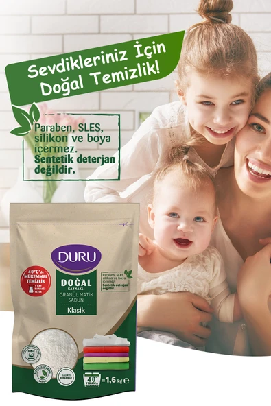 Duru Granül Sabun 1.6 kg (2 adet) - Resim 3