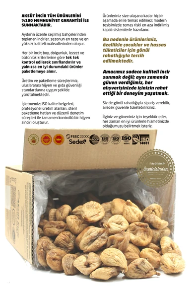 Naturel JUMBO Kuru İncir 3kg - Resim 5